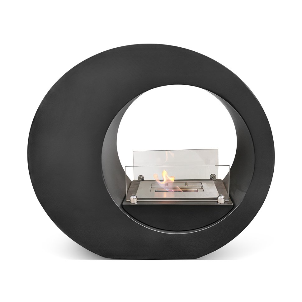 Напольный биокамин Circle BioFire, черный Напольный биокамин Circle BioFire, черный